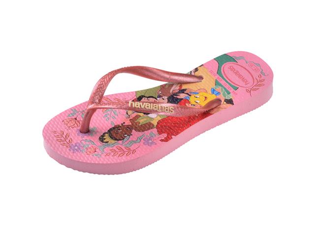 Chinelo Havaianas Kids Slim Princess Rosa/Rosa Tam 25-26 - 5