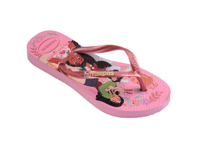 Chinelo Havaianas Kids Slim Princess Rosa/Rosa Tam 31-32 - 1
