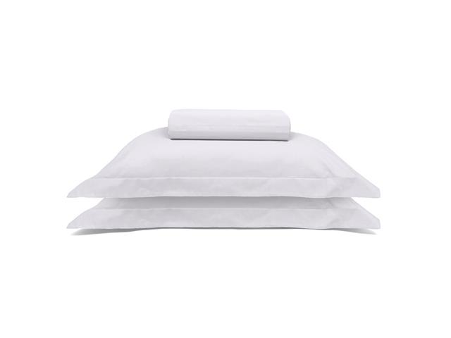 Jogo de Cama Casal Buettner Sonata Color Branco 3 Peças - 1