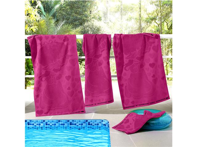Toalha Infantil Buettner Oração Menina Pink 70...