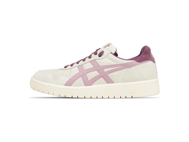 Tenis Asics Japan S Camurça Cream/Taro PurpleFem - 4