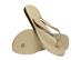 Chinelo Havaianas Slim Sparkle Me Areia Tam 33-34 - 4