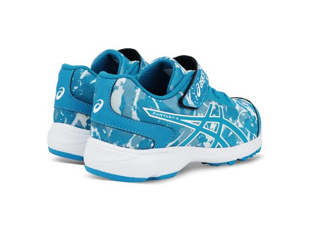Tênis Asics Fantasy 4 Aegean Blue/White Kids Tam 33 - 1