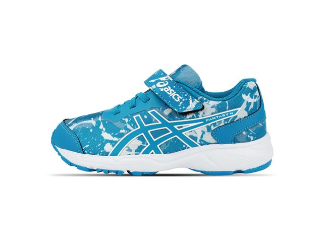 Tênis Asics Fantasy 4 Aegean Blue/White Kids Tam 33 - 4