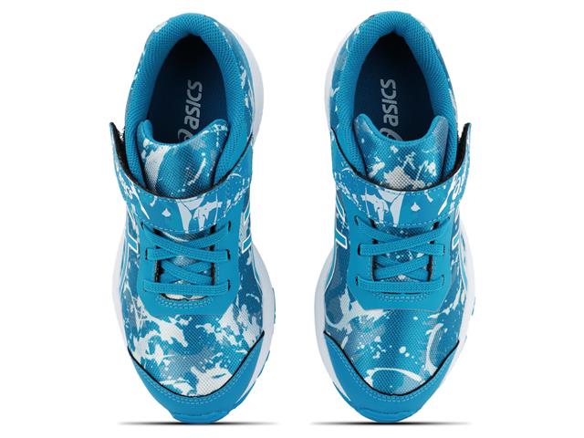 Tênis Asics Fantasy 4 Aegean Blue/White Kids Tam 33 - 6