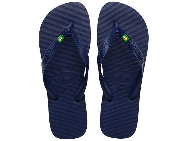 Chinelo Havaianas Brasil Marinho Tam 35-36