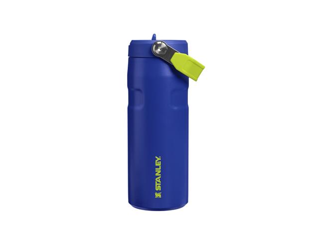 Garrafa Térmica Aerolight Flip Straw Cobalt Chartreuse 473ml - 1