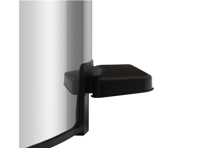 Lixeira com Pedal Tramontina Loop em Aço Inox com Balde Interno 3 L - 2