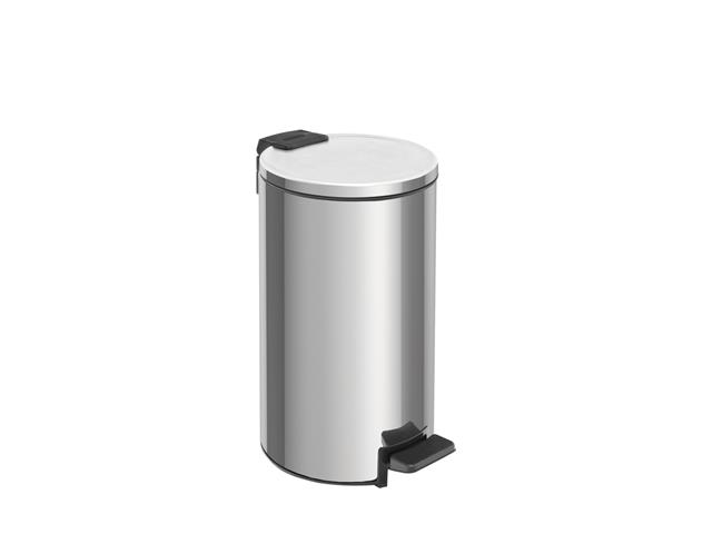 Lixeira com Pedal Tramontina Loop em Aço Inox ...