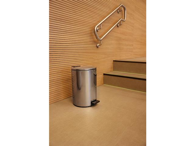 Lixeira com Pedal Tramontina Loop em Aço Inox com Balde Interno 12 L - 4