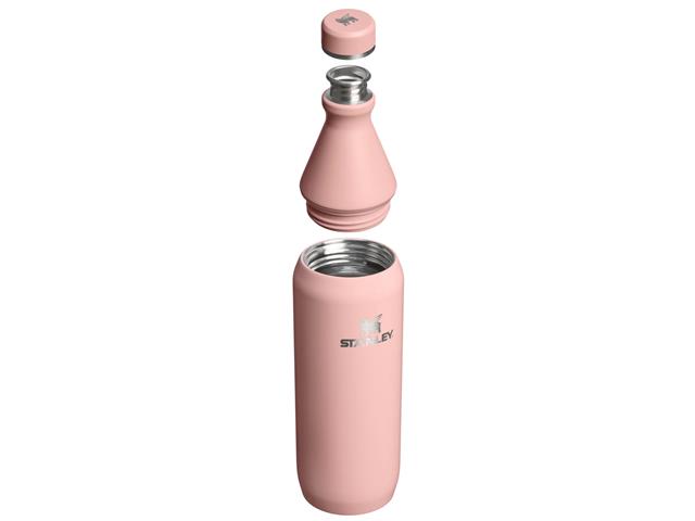 Garrafa Térmica Slim Bottle Peach Rose 591ml - 2