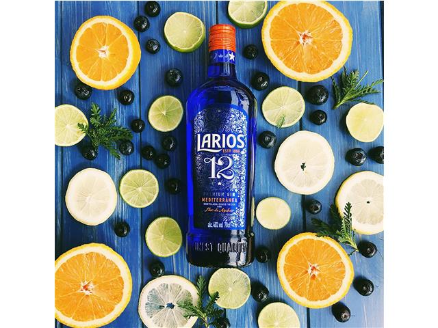 Larios Gin 12 Premium Mediterrâneo 700ml - 2