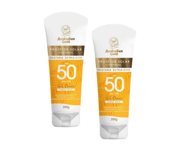Kit 2x Protetor Solar Corporal Gel Cr...