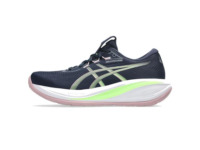 Tênis Asics Gel-Cumulus 28 Midnight/Illuminate Green Fem - 4