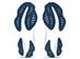 Tênis Asics Gel-Excite 11 Twilight Blue/Sun Coral Fem - 7
