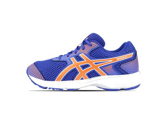 Tênis Asics Buzz 4 407 Cobalt Burst/White Kids - 4