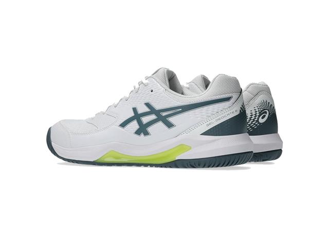 Tênis Asics Gel-Dedicate 8 108 White/Ironclad Masc - 1