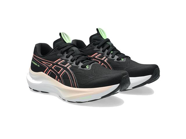 Tênis Asics Gt-2000 14 Black/Sun Coral Fem