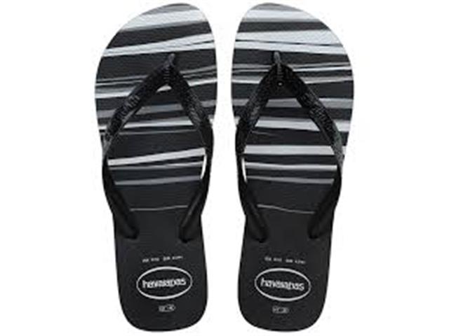 Sandalias Havaianas Top Basic Preto/Preto/Pret...