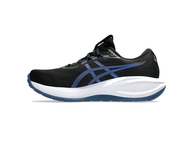 Tenis Asics Gel Cumulus 28  006 Black Neon Blue Masc Tam 43 - 3