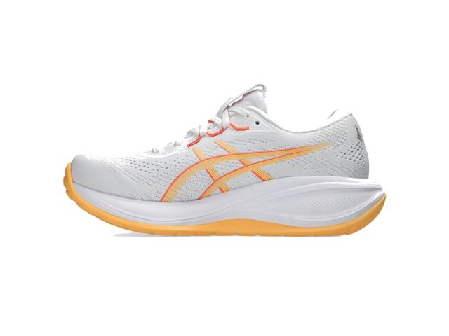 Tenis Asics Gel Cumulus 28  103 White Orange Glow Fem Tam 34 - 3