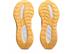 Tenis Asics Gel Cumulus 28  103 White Orange Glow Fem Tam 37 - 7