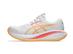 Tenis Asics Gel Cumulus 28  103 White Orange Glow Fem Tam 40 - 3