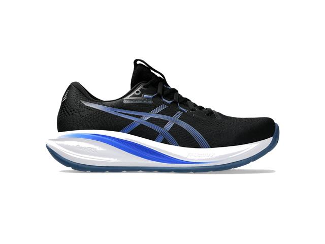 Tenis Asics Gel Cumulus 28  006 Black Neon Blue Masc Tam 39 - 2