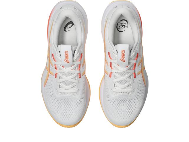 Tênis Asics Gel-Cumulus 28, 103 White/Orange Glow Fem - 6