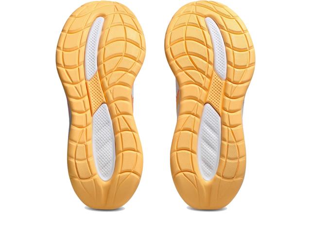 Tênis Asics Gel-Cumulus 28, 103 White/Orange Glow Fem - 7