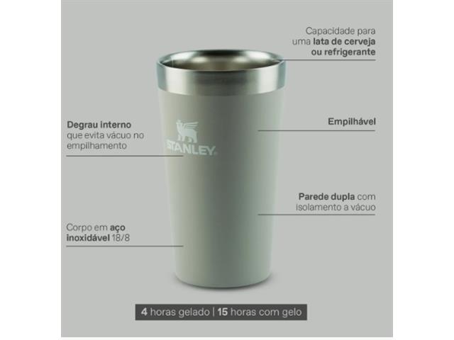 Copo Térmico De Cerveja 354ml Pistachio Stanley - 2