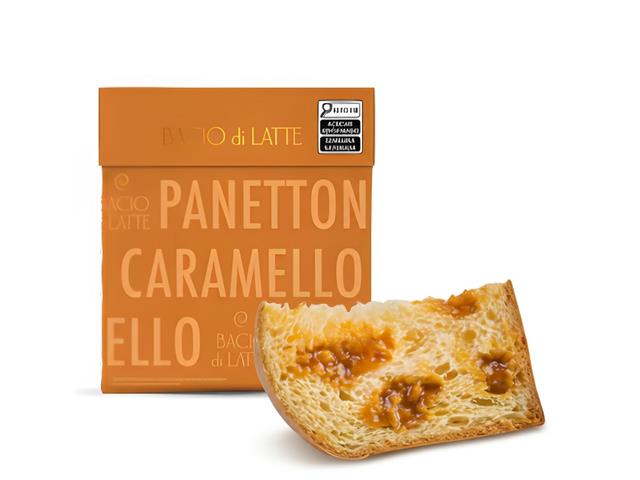 Panettone Bacio di Latte Massa lisa e recheio ...
