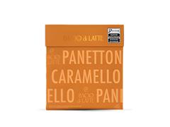 Panettone Bacio di Latte Massa lisa e recheio de caramelo salgado 700G