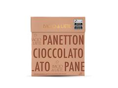 Panettone Bacio di Latte Massa com gotas e recheio de chocolate 700G