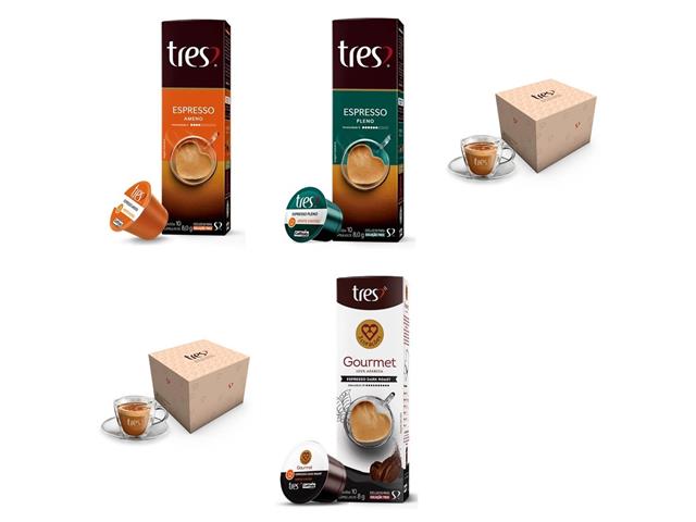 Kit Espresso 3 Corações: Ameno, Pleno e Gourme...