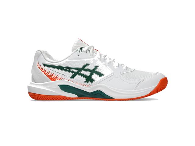 Tênis Asics Gel-Dedicate 9 Padel, 100 White/Jewel Green Masc Tam 39 - 2