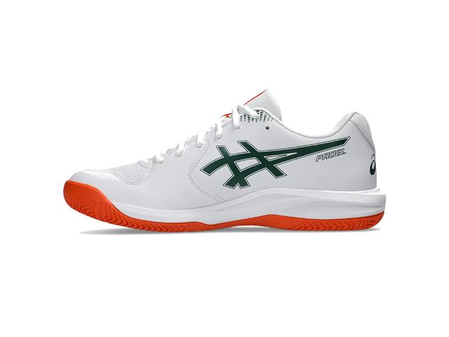 Tênis Asics Gel-Dedicate 9 Padel, 100 White/Jewel Green Masc Tam 41 - 3