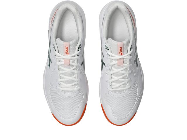Tênis Asics Gel-Dedicate 9 Padel, 100 White/Jewel Green Masc Tam 41 - 6