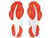 Tênis Asics Gel-Excite 11, 801 Cherry Tomato/Lemon Spark Fem - 7