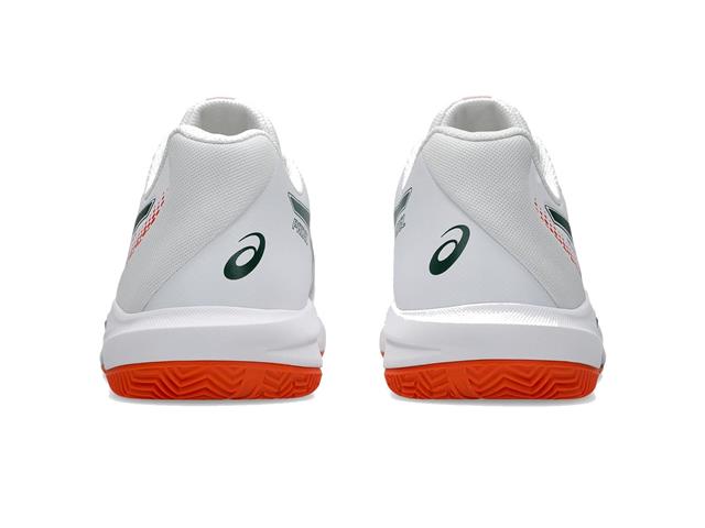 Tênis Asics Gel-Dedicate 9 Padel, 100 White/Jewel Green Masc - 5