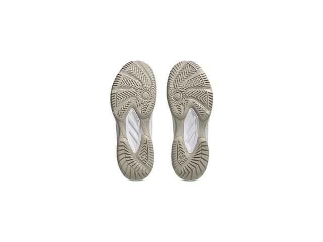 Tênis Asics Court Slide 4 White/Cantaloupe - 6