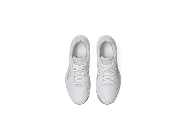 Tênis Asics Court Slide 4 White/Cantaloupe - 5