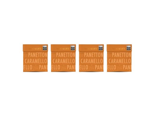 Kit 4 Panettones Bacio di Latte Caramelo Salgado 700g - 1