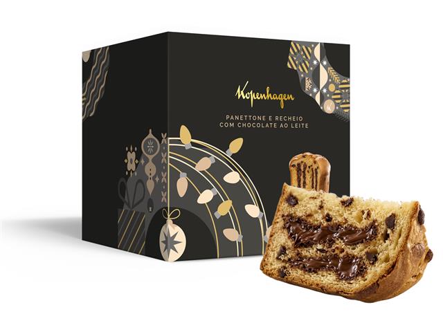 Panettone Kopenhagen com Recheio de Chocolate ...