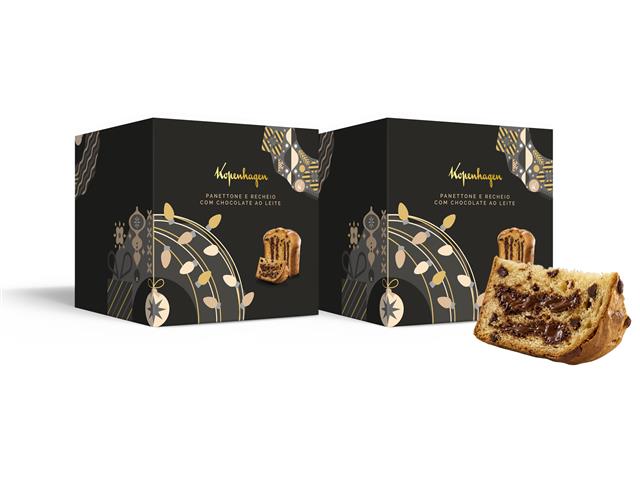 Combo 2 Panettones Kopenhagen com Recheio de C...