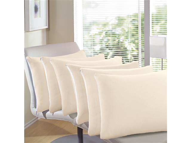 Capa Travesseiro Buettner em Malha Cor Perola - 1 UNIDADE