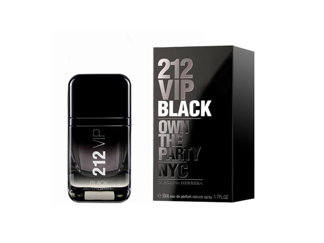 212 Vip Black Carolina Herrera Masculino Eau de Parfum 50ml