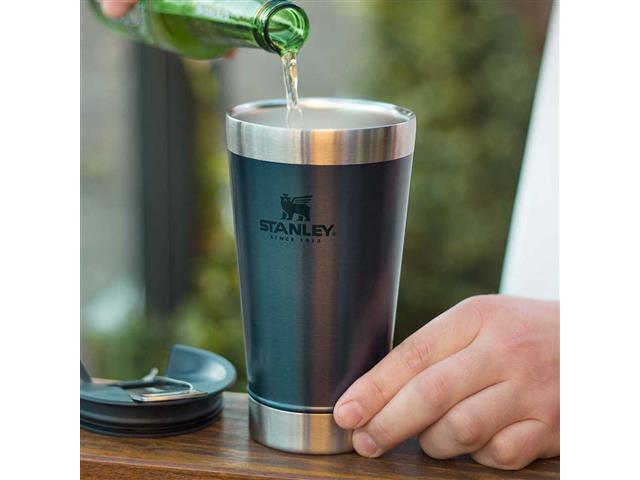 Copo Térmico de Cerveja com Tampa Stanley Nightfall Azul 473ML - 3
