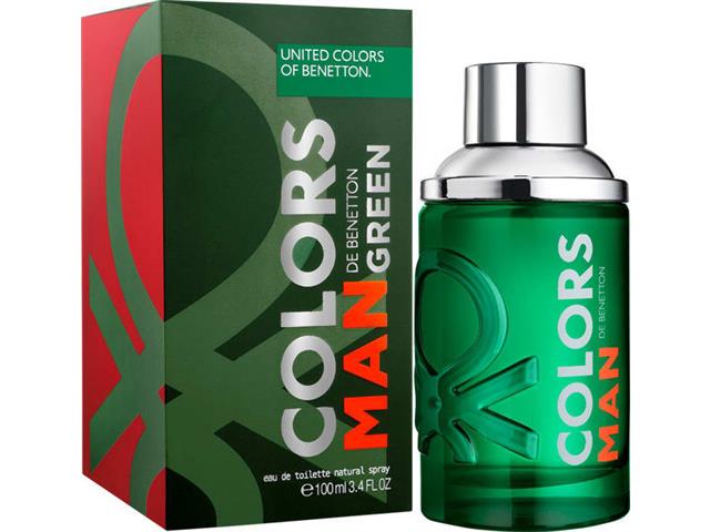 Perfume Colors Man Green Benetton Eau de Toilette Masculino 100ml - 1