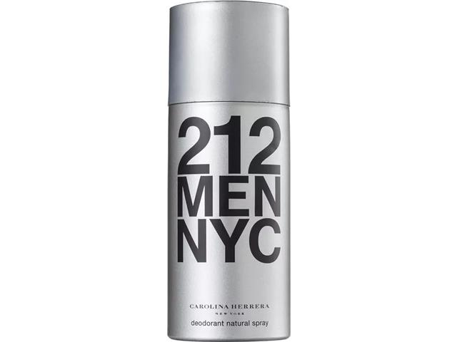 Desodorante Spray 212 Men Nyc Carolina Herrera Masculino 150ml